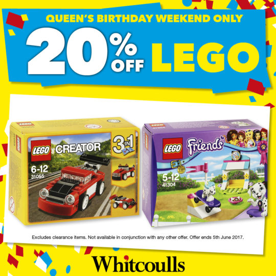 Queen's Birthday Sale at Whitcoulls! NorthWest Shopping Centre
