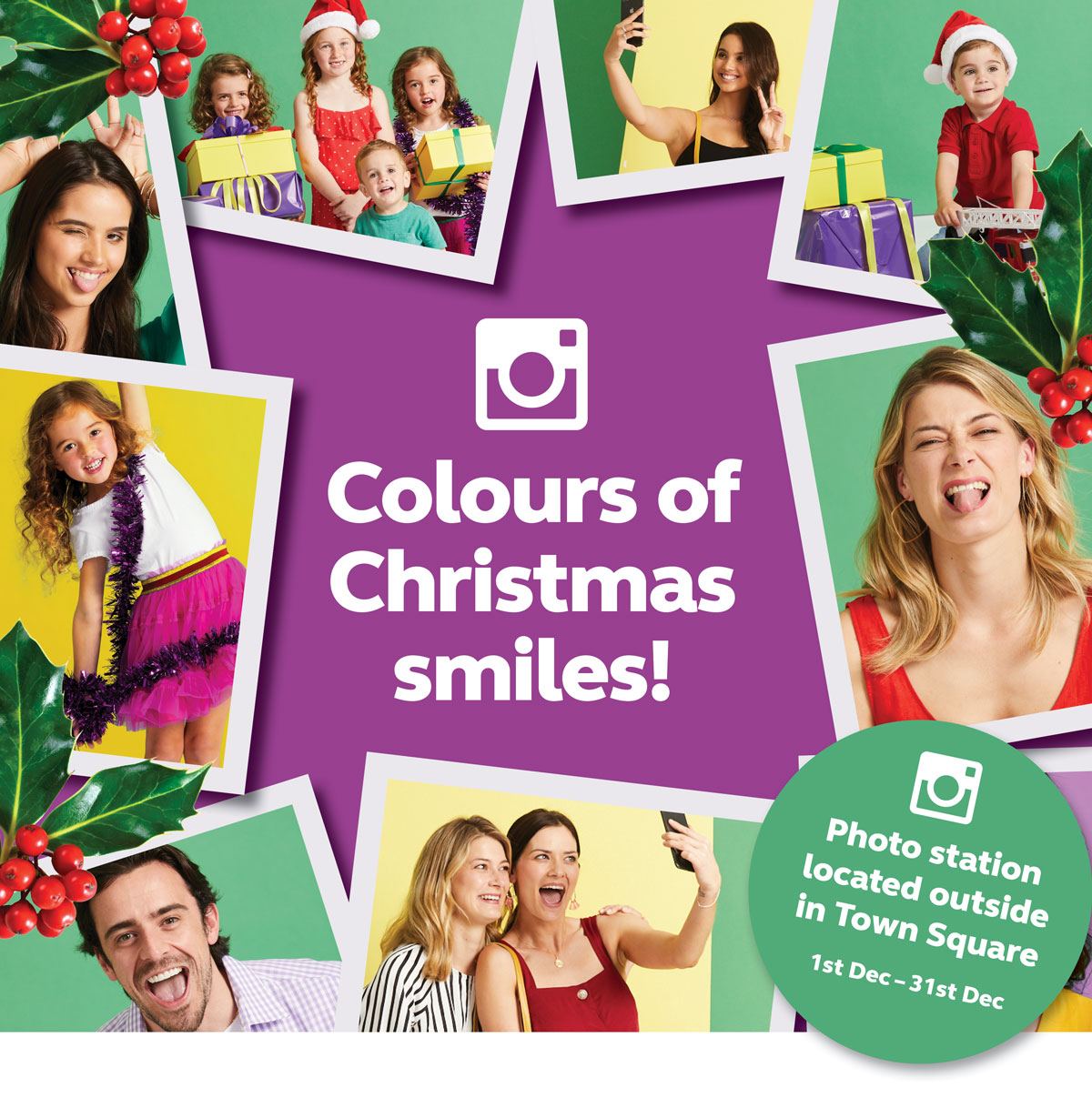 Colours of Christmas smiles!