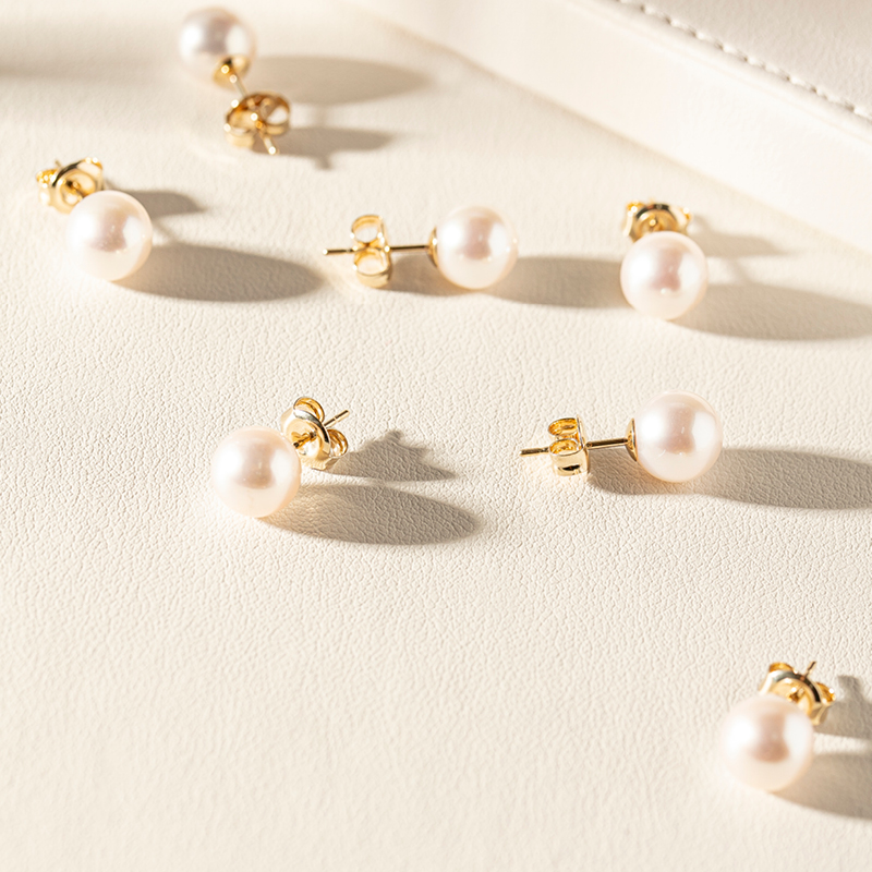 Walker & Hall FREE* Pearl Studs with purchase