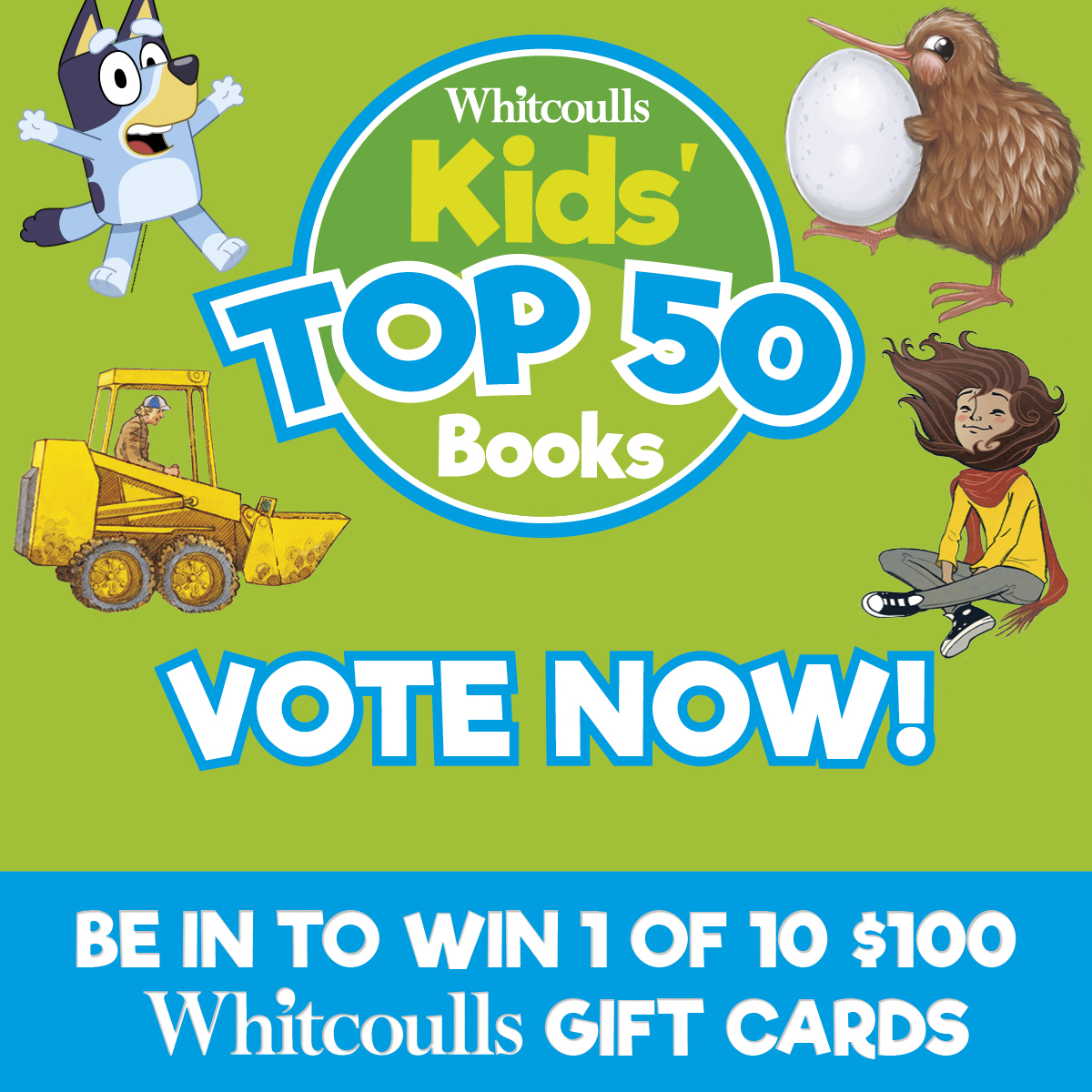 Vote for your favourite kids’ book and win!*