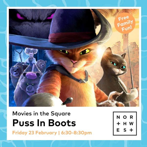 Movies in the Square: Puss in Boots