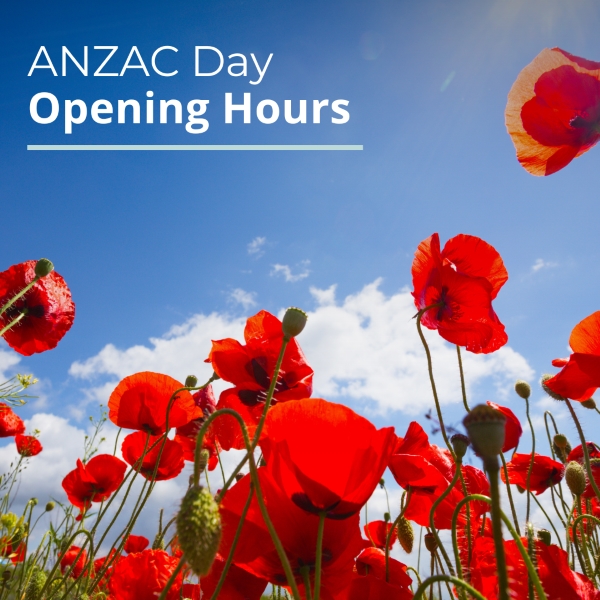 ANZAC Day opening hours
