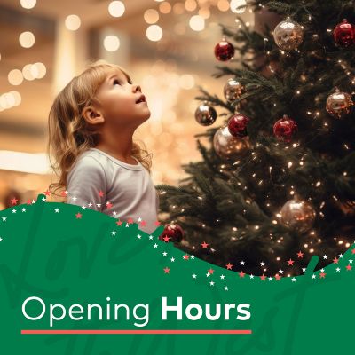 Christmas Shopping Hours!